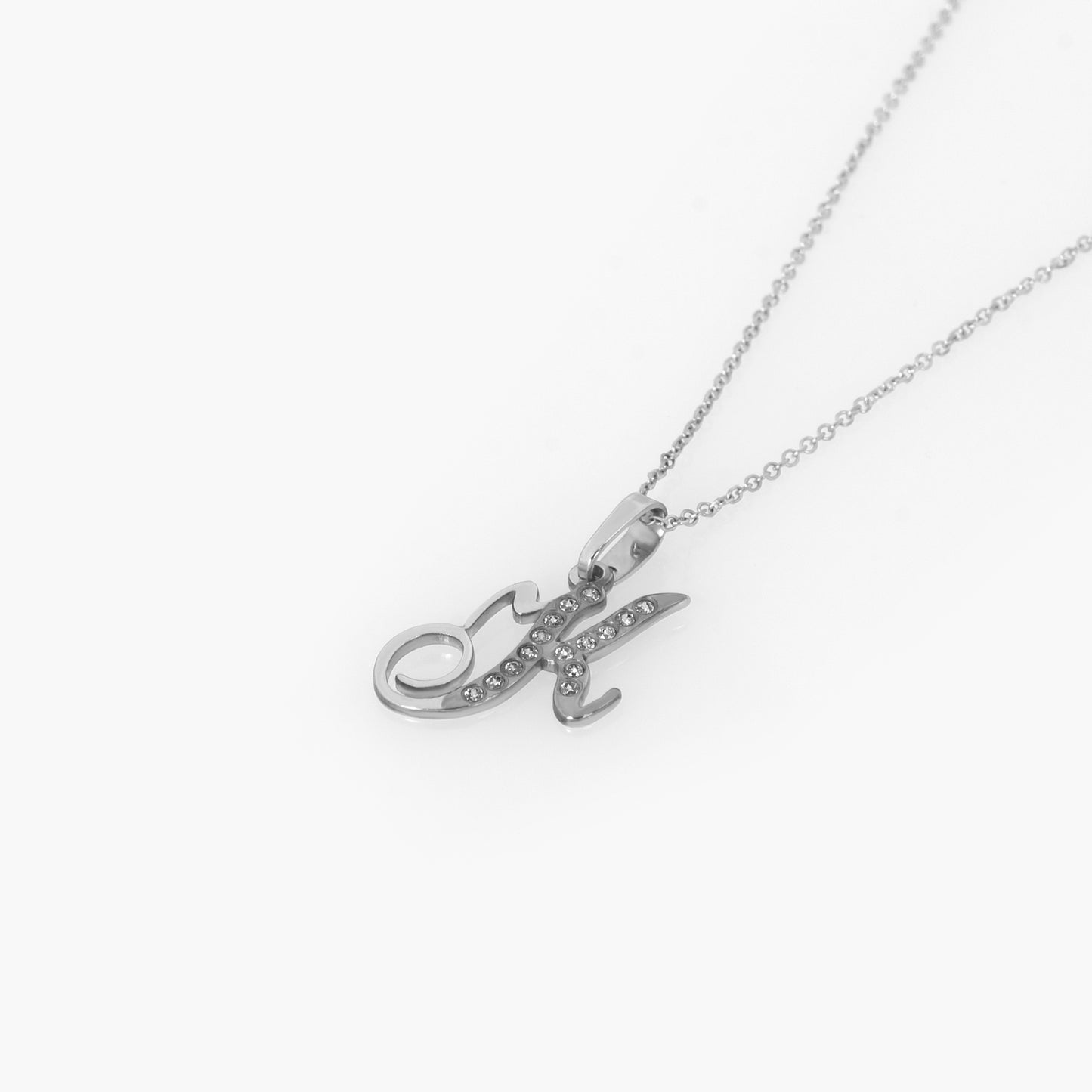 Personalized Monogram Charm Necklace