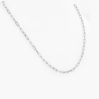 Minimalist Paperclip Gold Necklace