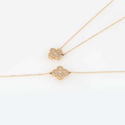 Four Leaf Clover Gemstone Bracelet