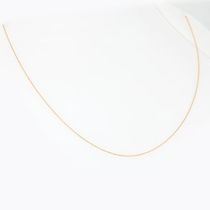 9k Gold Thin Cable Chain