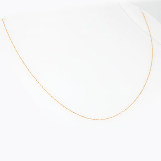 9k Gold Thin Cable Chain