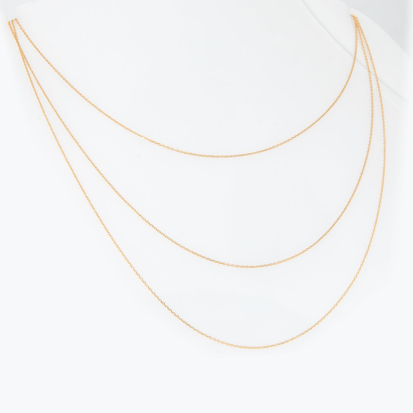 9k Gold Thin Cable Chain