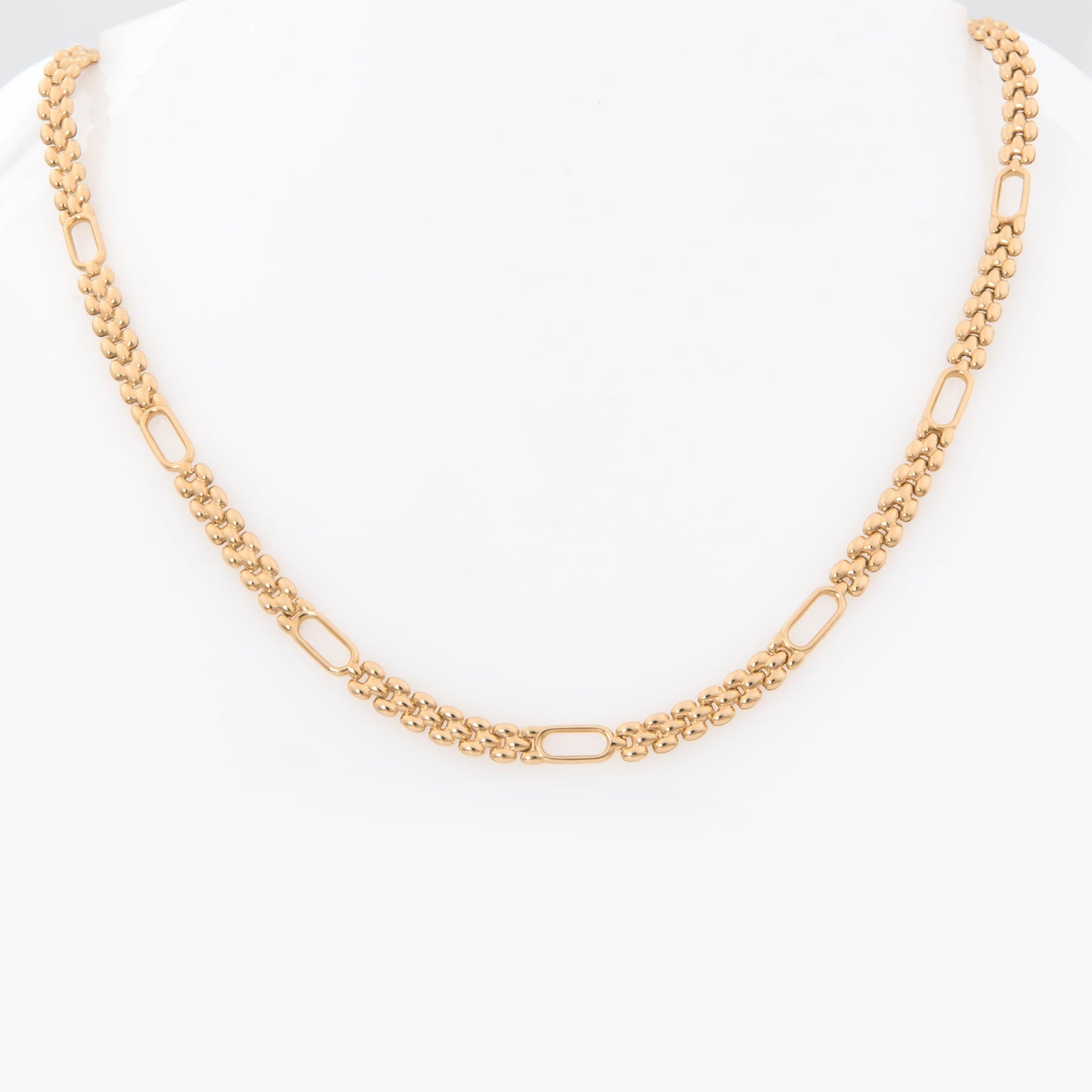 Panther Link Paperclip Necklace