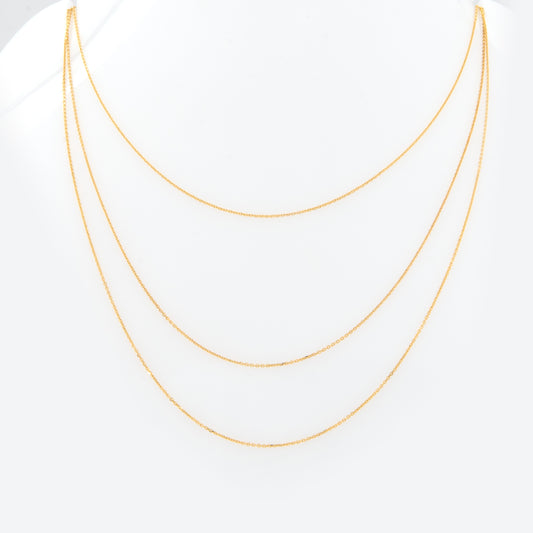 14k Gold Cable Chain
