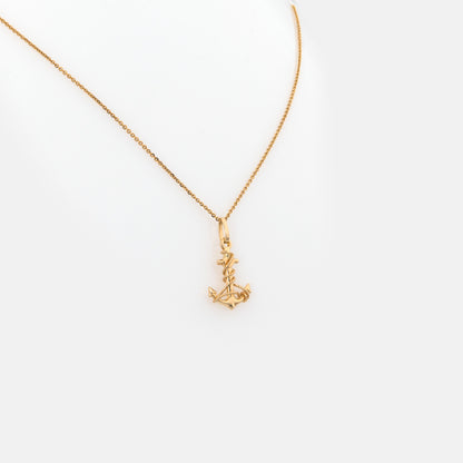 Anchor Pendant Necklace