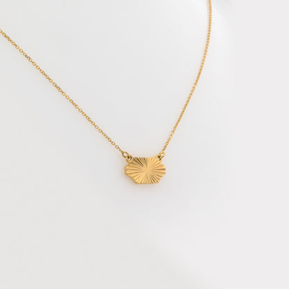 Sunburst Chain Necklace