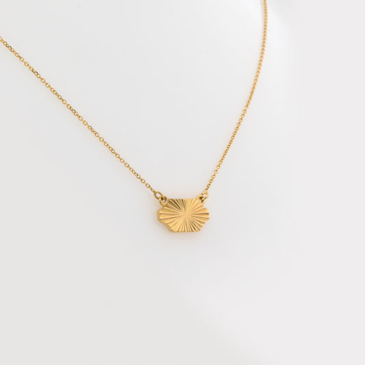 Sunburst Chain Necklace