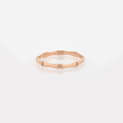 Gold Bamboo Ring
