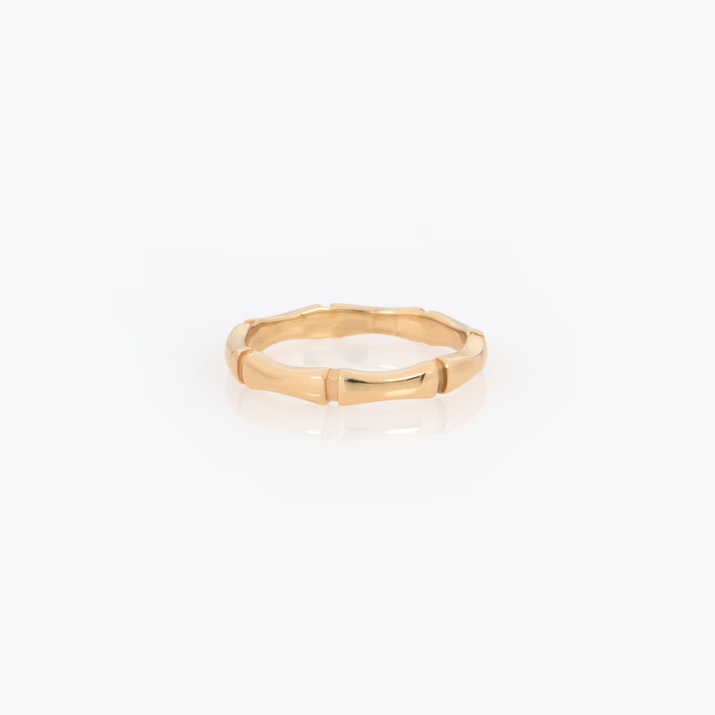 Gold Bamboo Ring