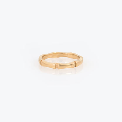 Gold Bamboo Ring