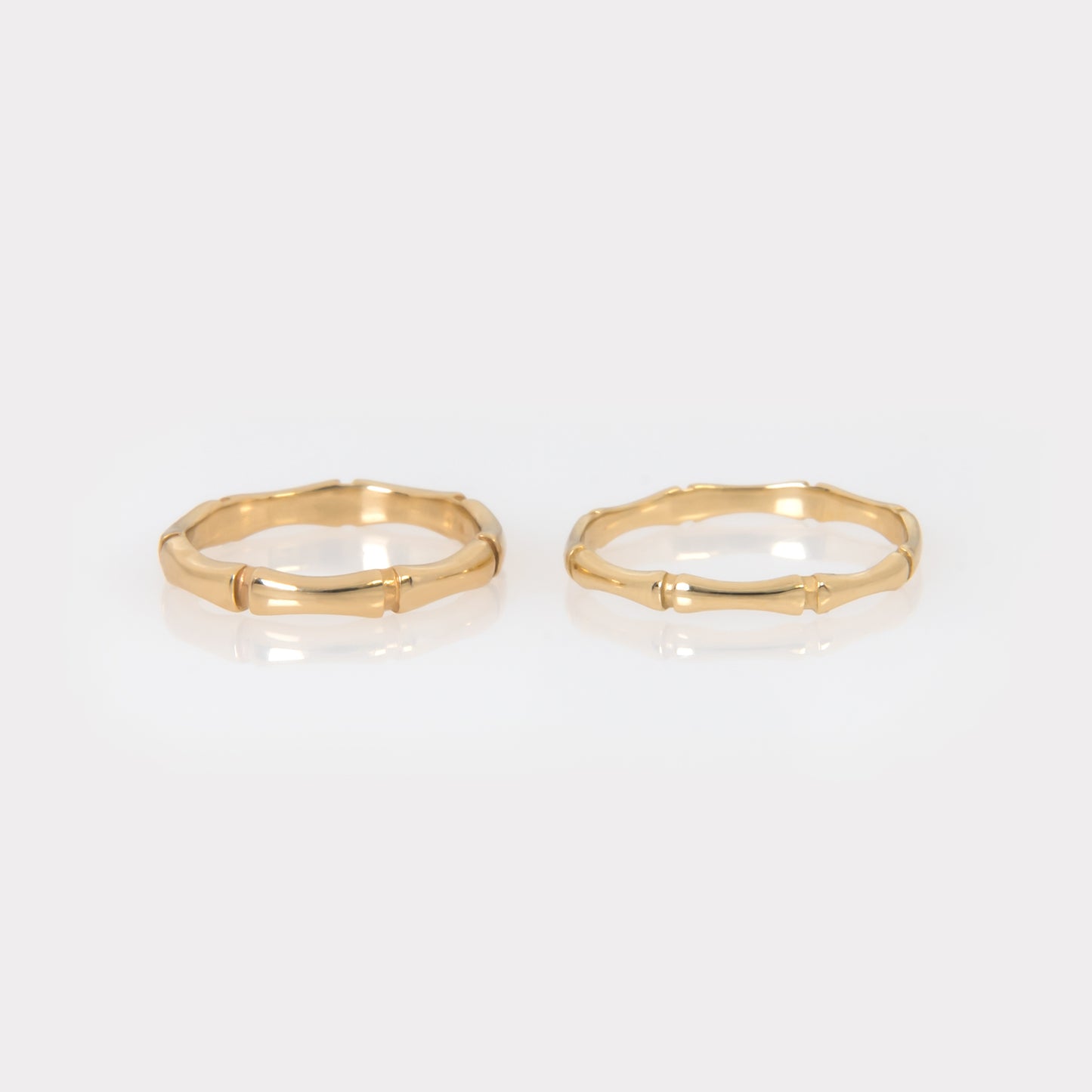 Gold Bamboo Ring