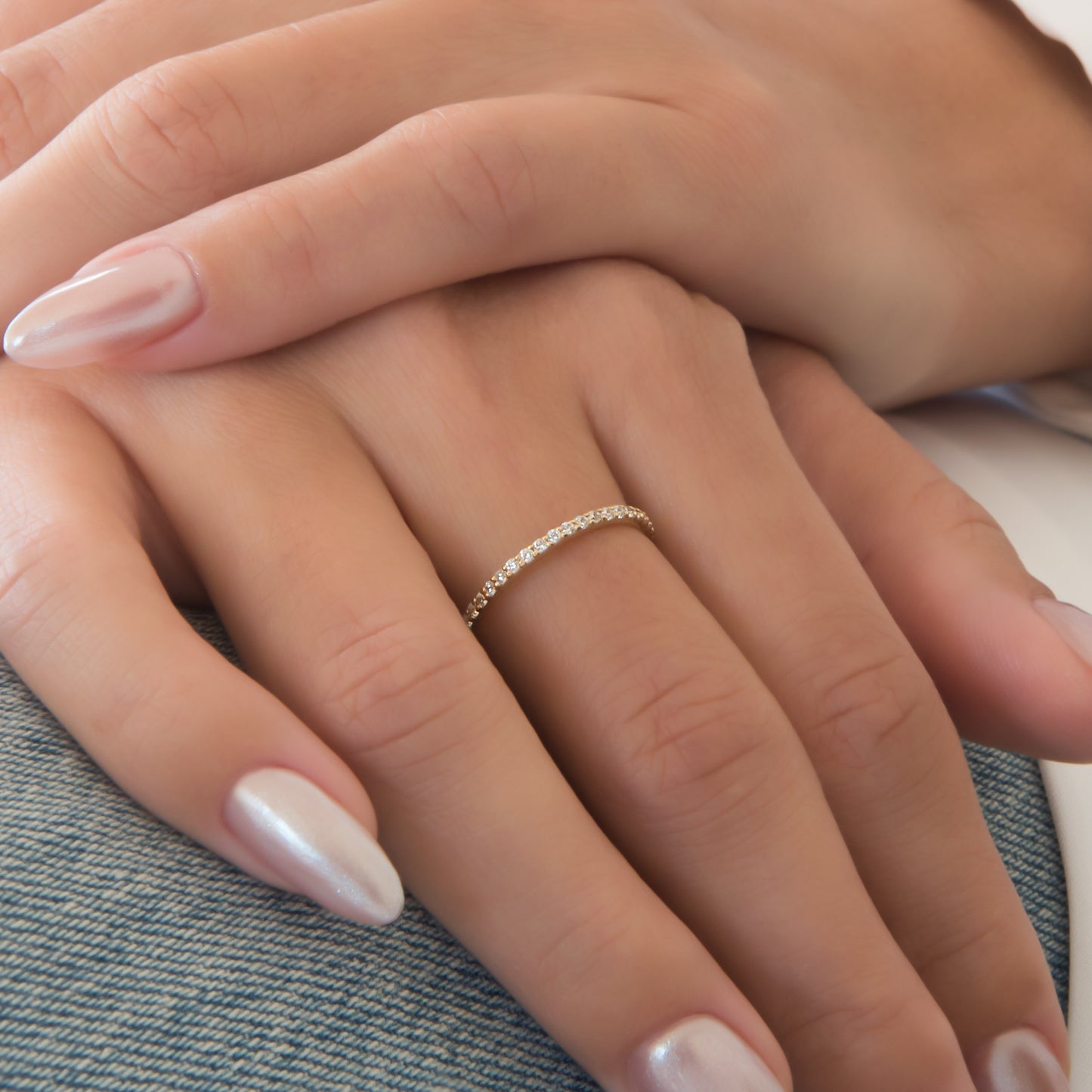 Full Eternity Diamond Ring