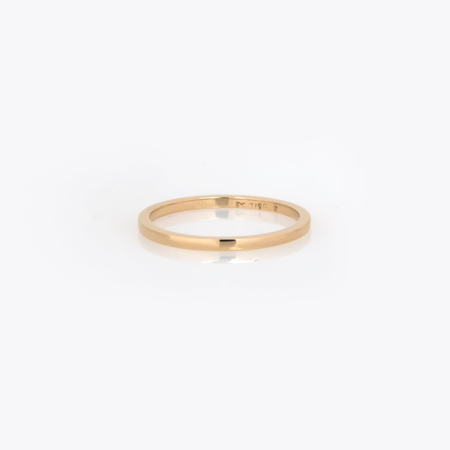 14k Plain Wedding Band 1.4mm