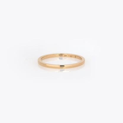 14k Plain Wedding Band 1.4mm