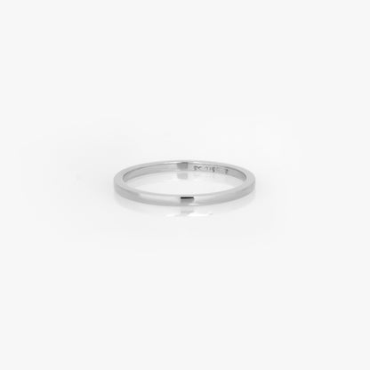 14k Plain Wedding Band 1.4mm