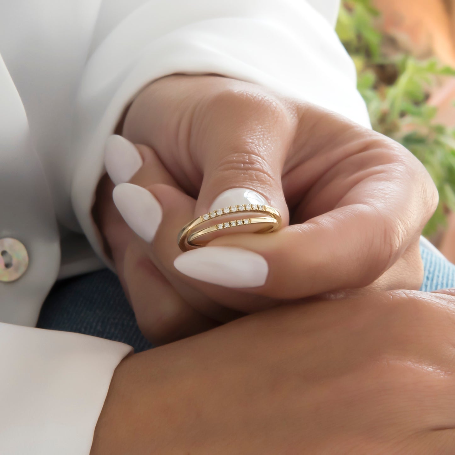 Diamond Dainty Ring 1.2mm