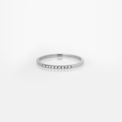 Diamond Dainty Ring 1.4mm