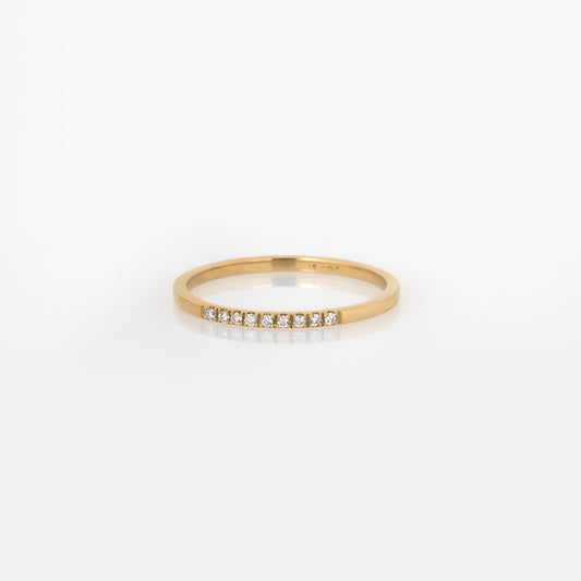Diamond Dainty Ring 1.4mm
