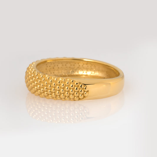 Dome Milgrain Ring