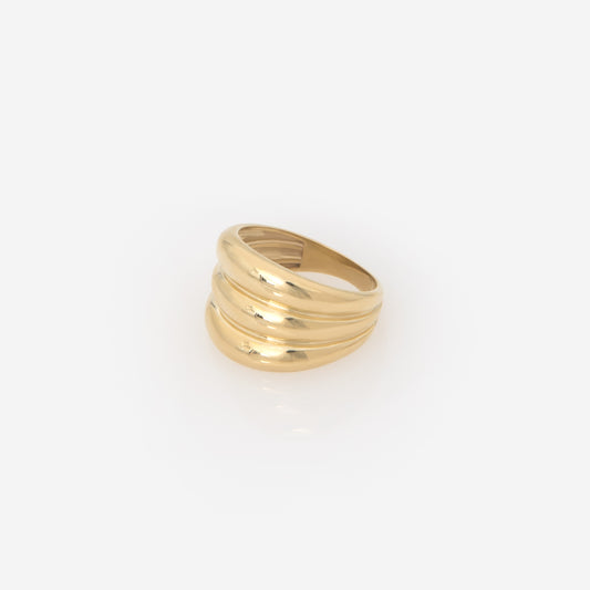 Big Triple Dome Ring