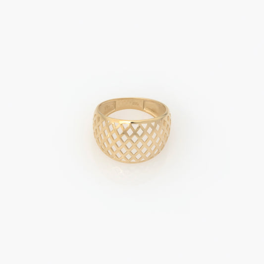 Dome Chunky Filigree Ring