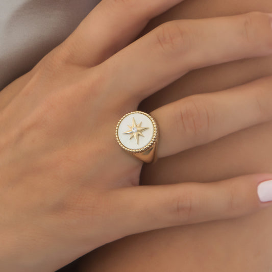Celestial Round Signet