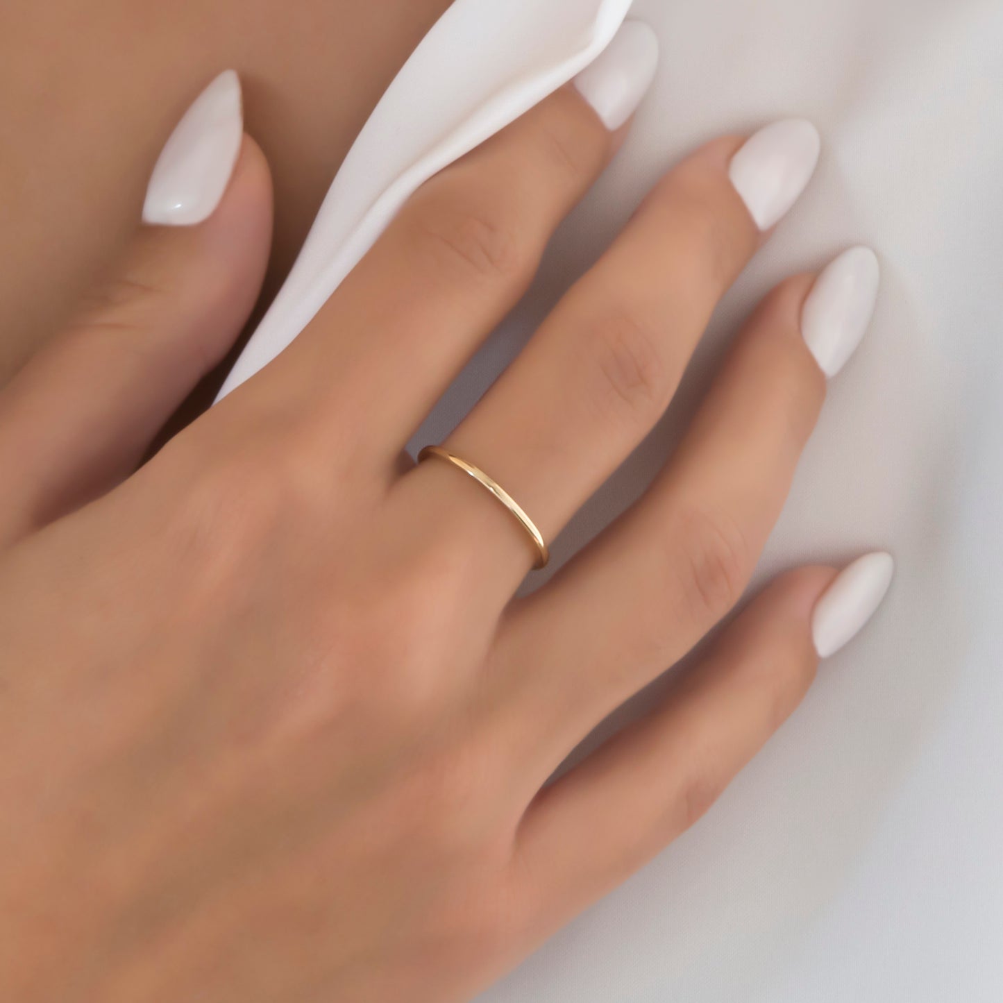 Plain Wedding Band 1.2mm