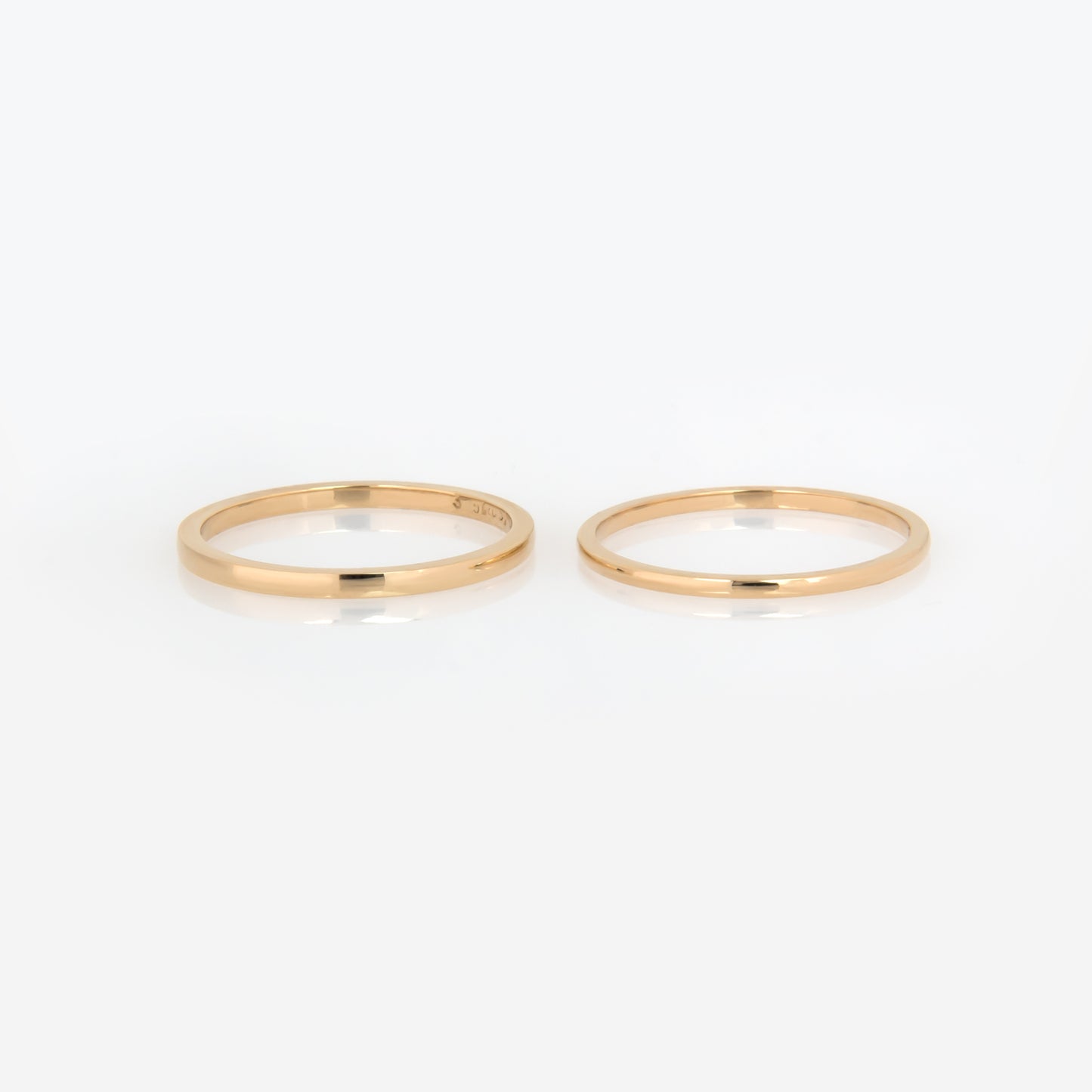 14k Plain Wedding Band 1.4mm
