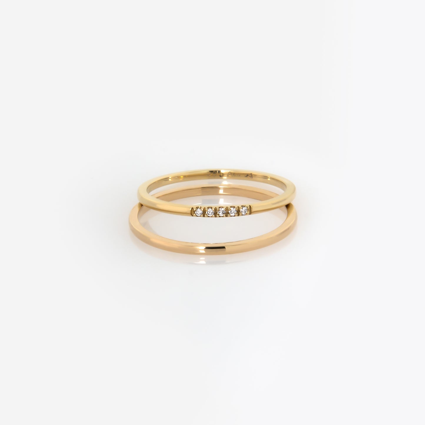 Diamond Dainty Ring 1.2mm