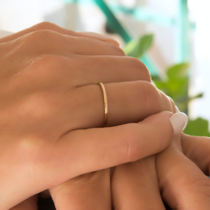 Plain Wedding Band 1.2mm