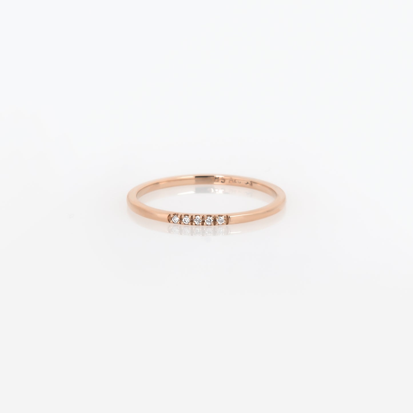 Diamond Dainty Ring 1.2mm