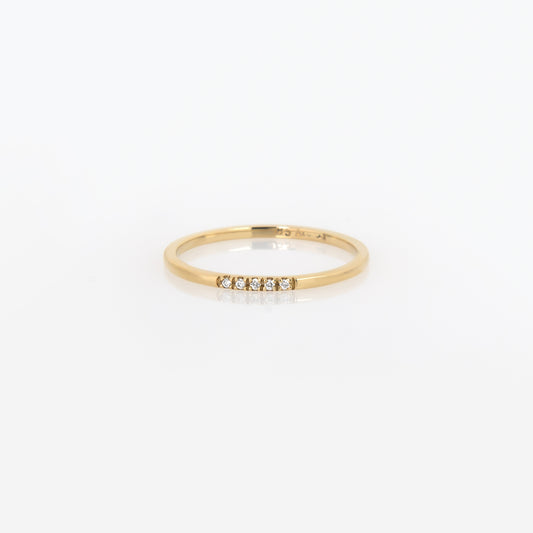 Diamond Dainty Ring 1.2mm