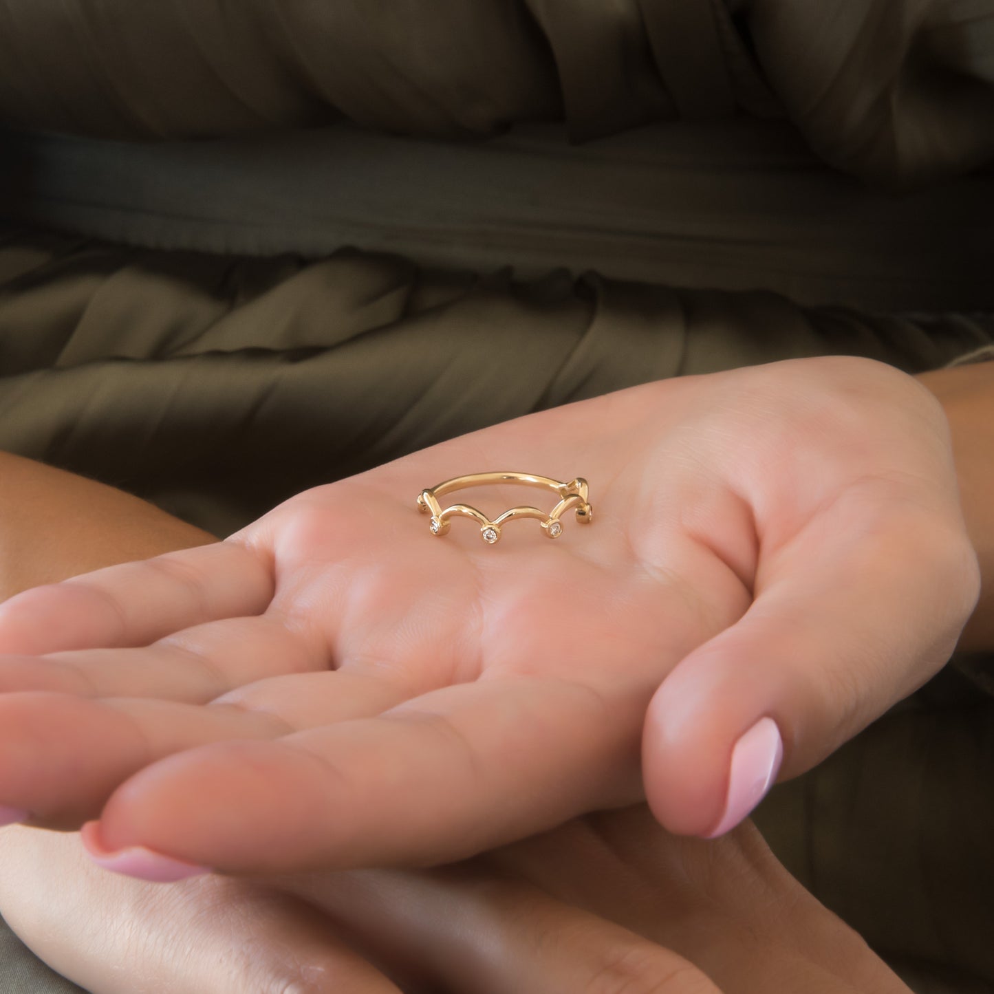 Crown Dainty Ring