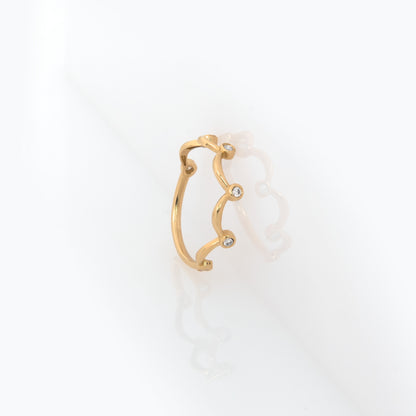 Crown Dainty Ring