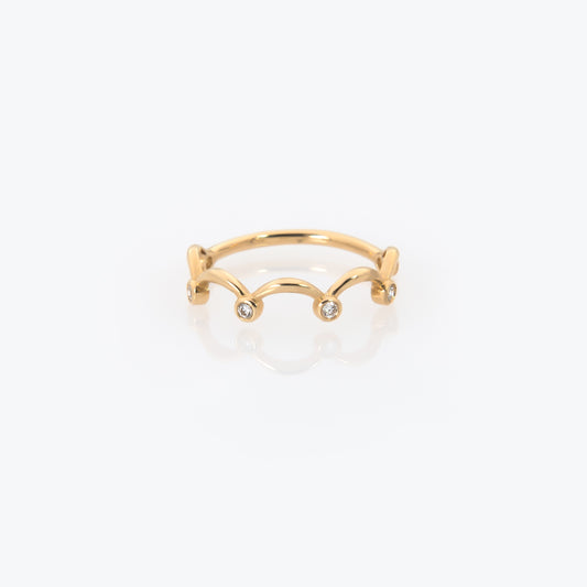 Crown Dainty Ring