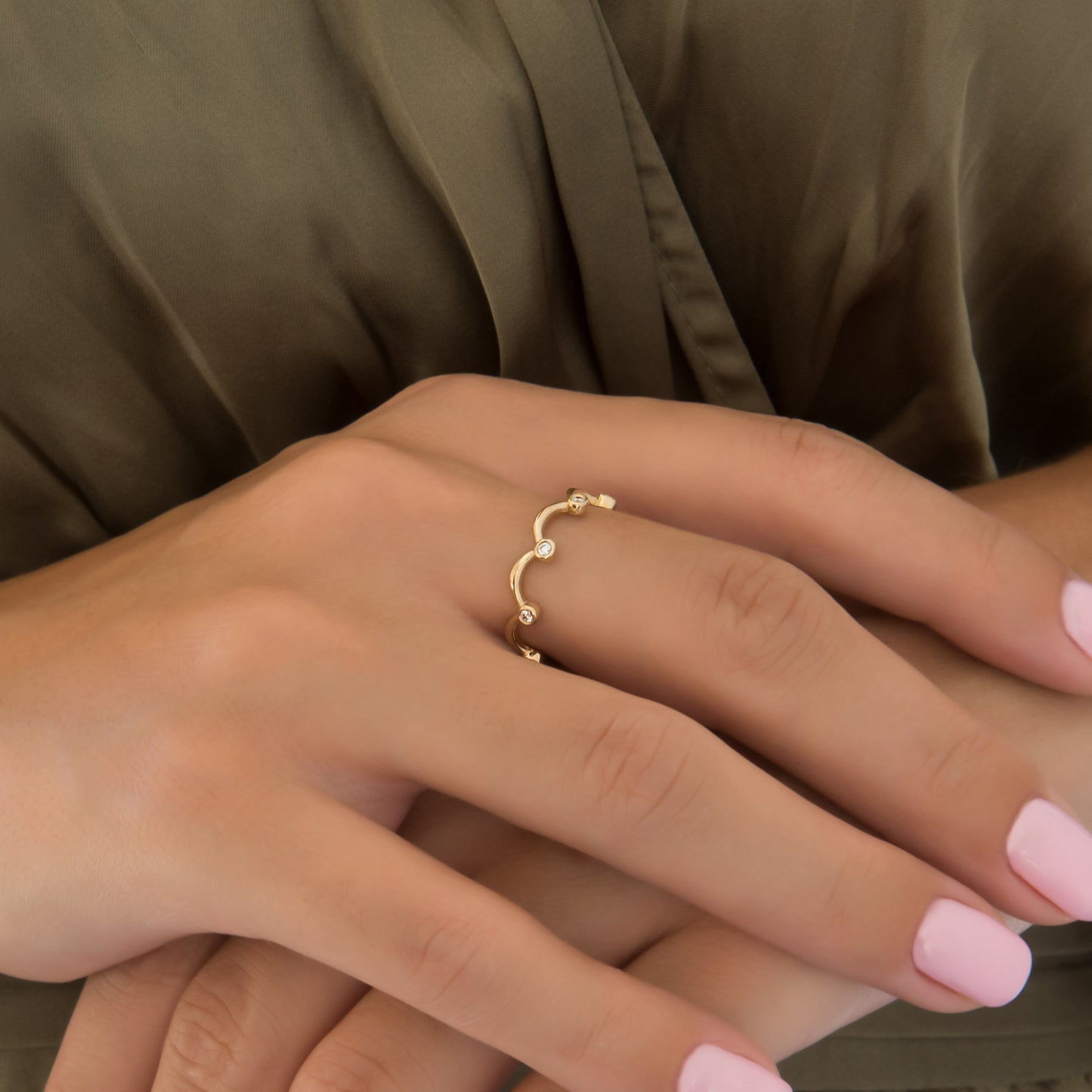 Crown Dainty Ring