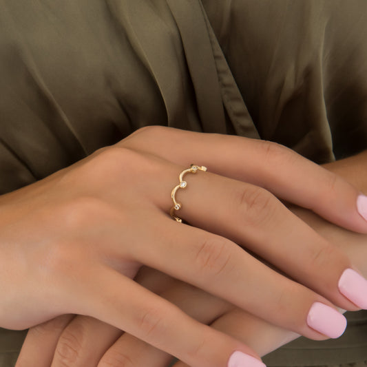 Crown Dainty Ring