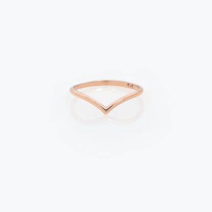 Dainty V-Shaped Ring