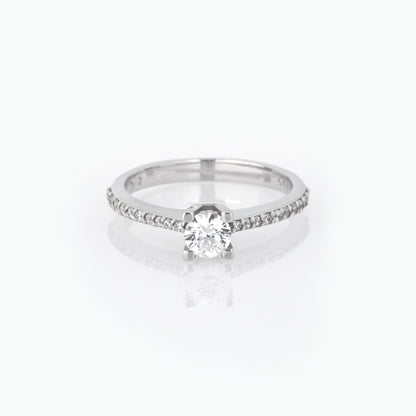 Classic Gemstone Solitaire Ring