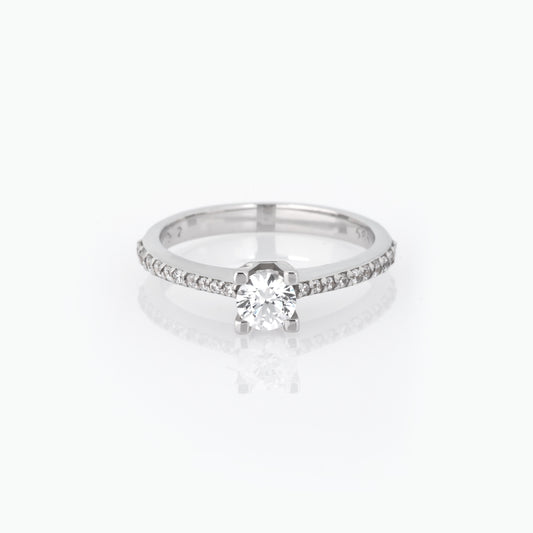 Classic Gemstone Solitaire Ring