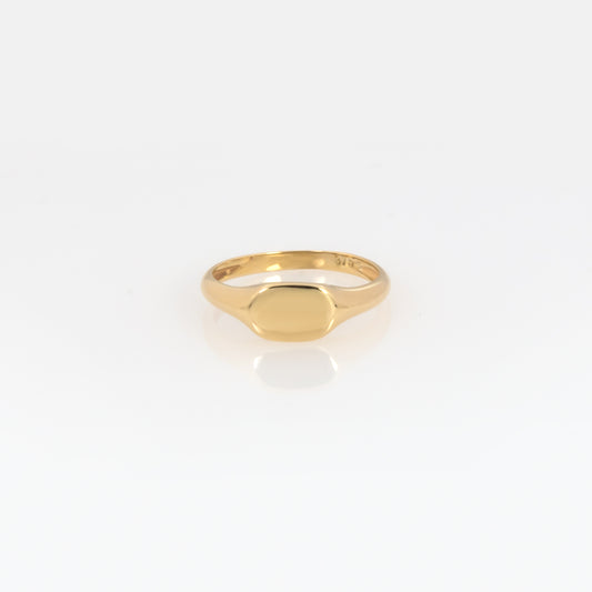 Personalized Signet Square Ring