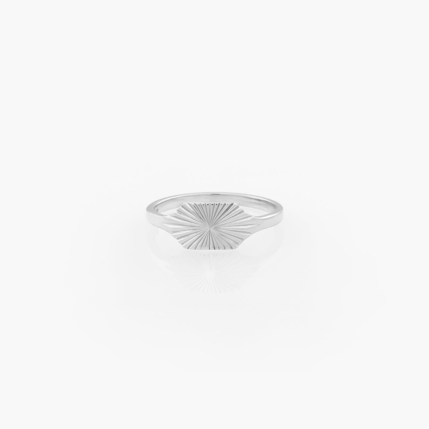 Sunburst Signet Ring