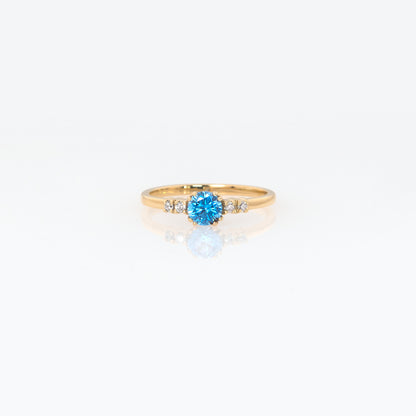 Personalized Solitaire Birthstone Ring