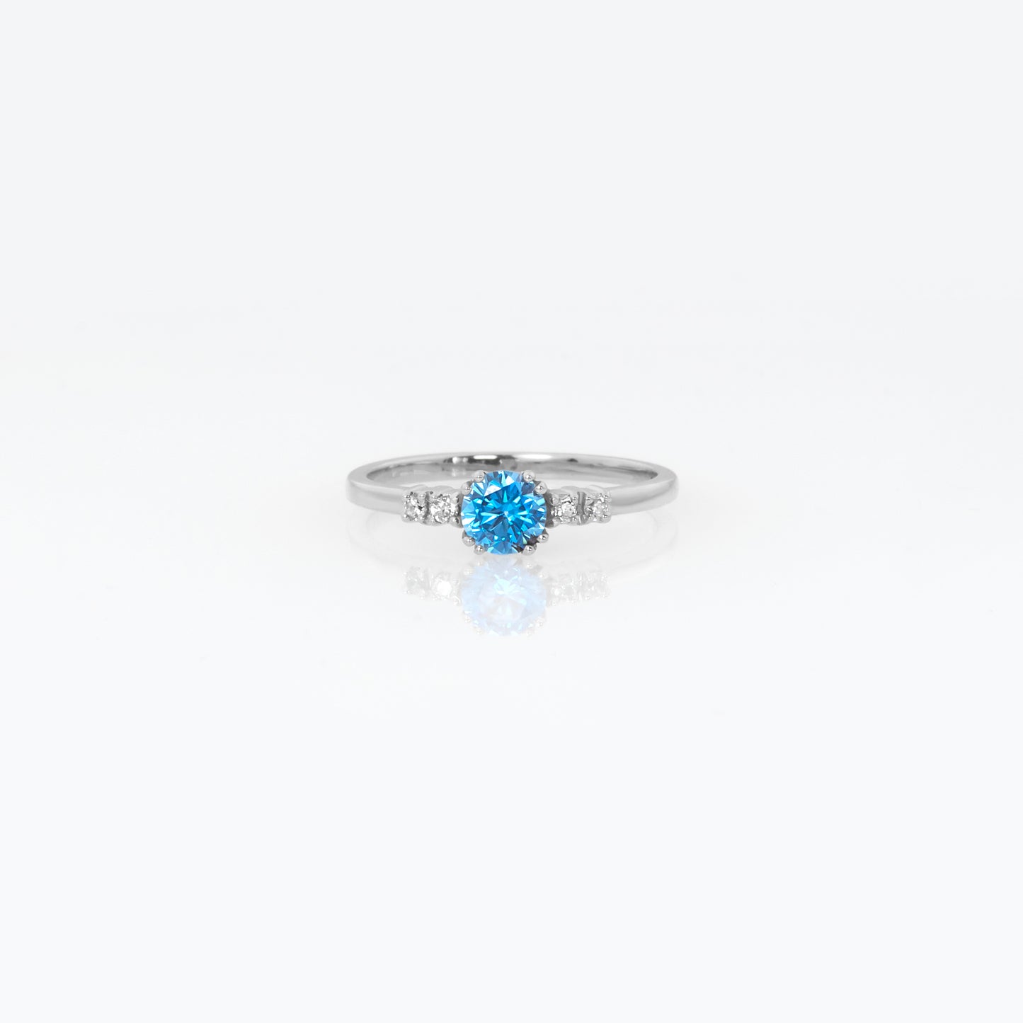 Personalized Solitaire Birthstone Ring