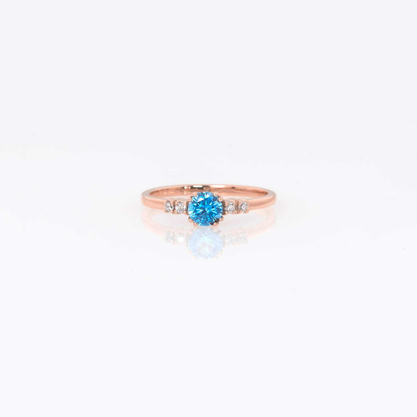 Personalized Solitaire Birthstone Ring