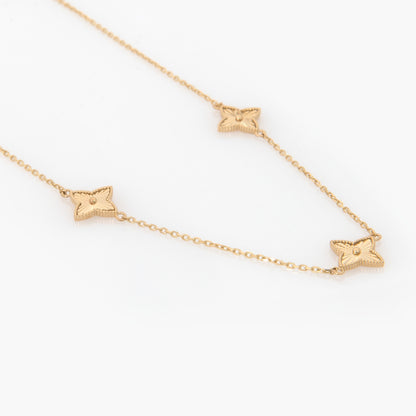 Diamond Cut Milgrain Star Set