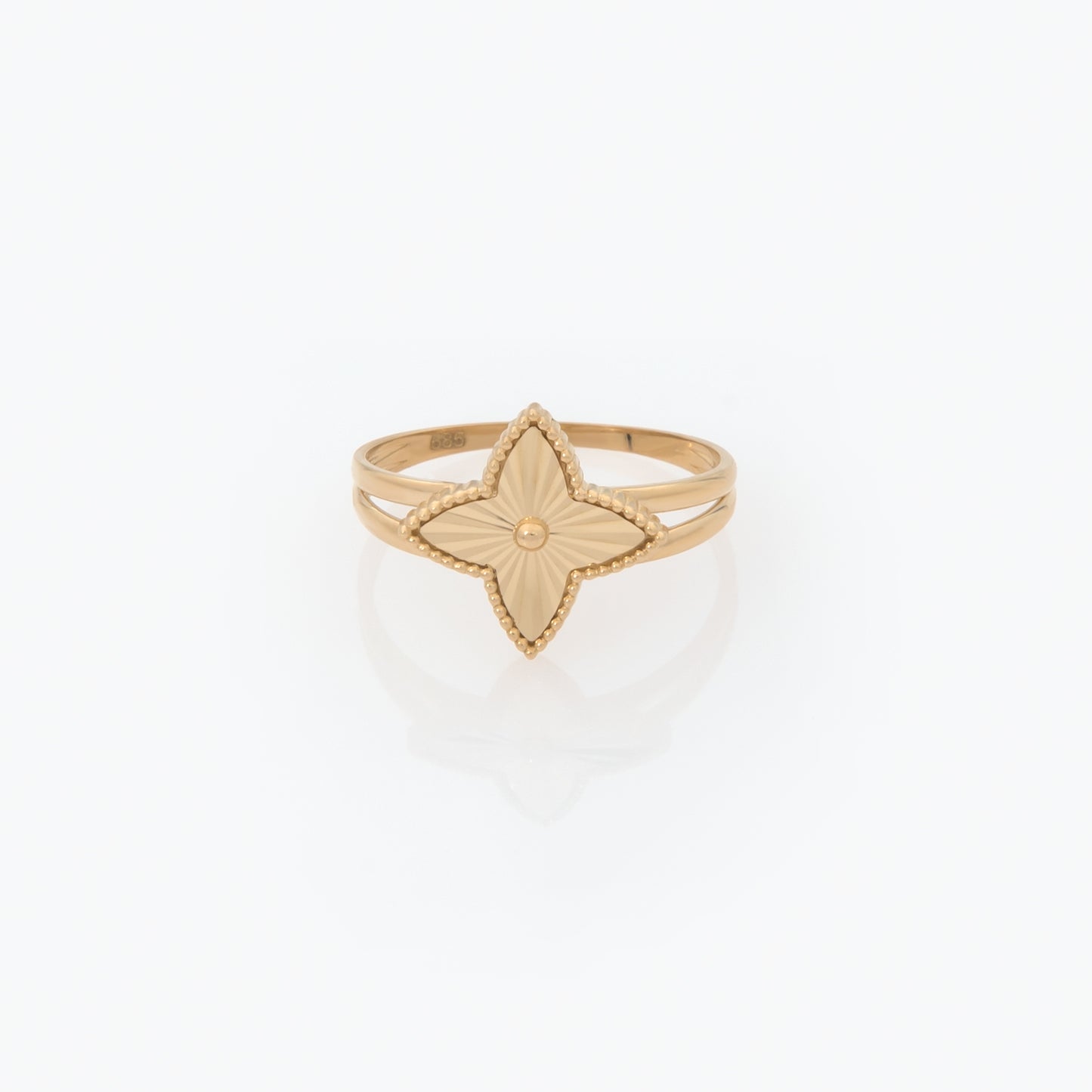 Diamond Cut Milgrain Star Set