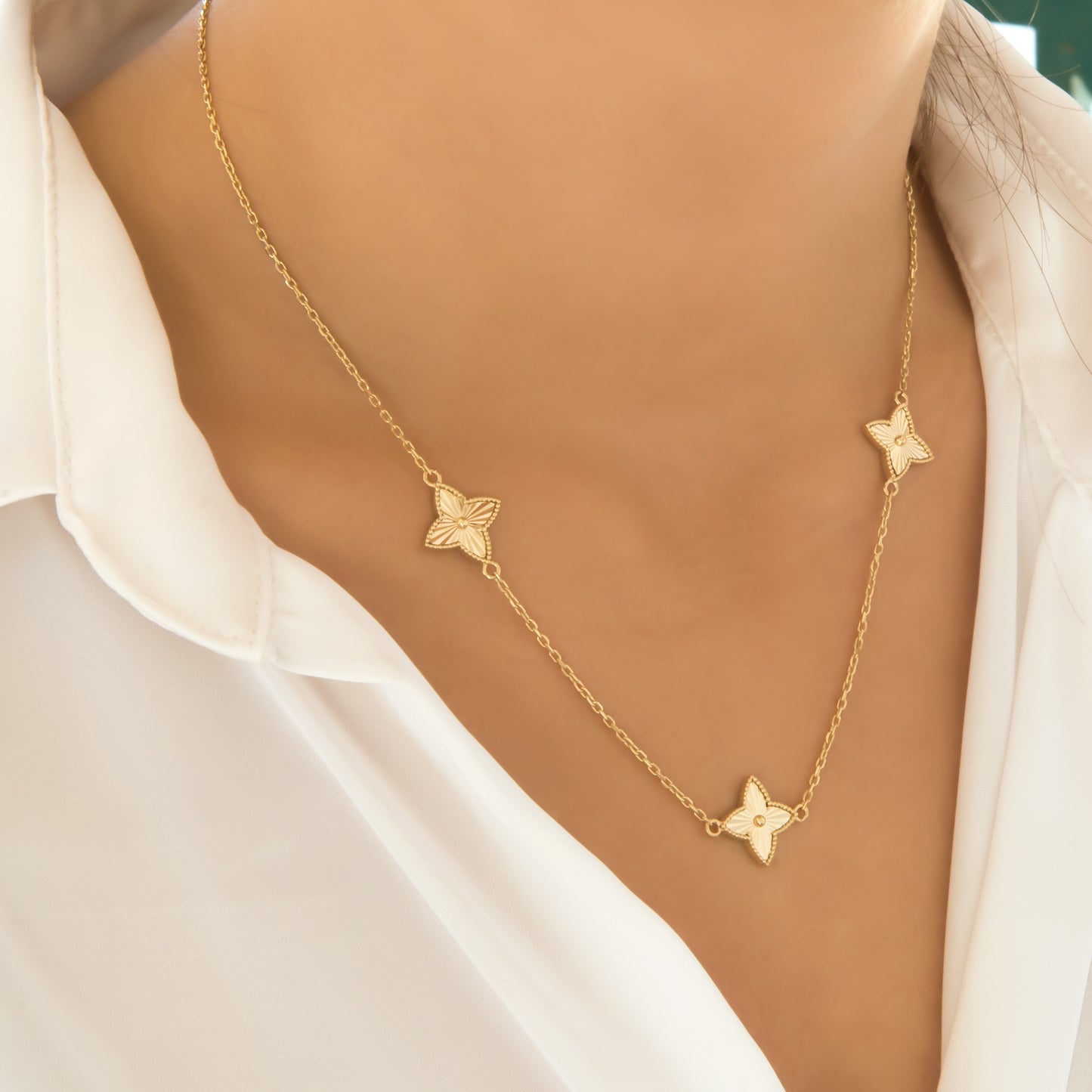 Diamond Cut Milgrain Star Set