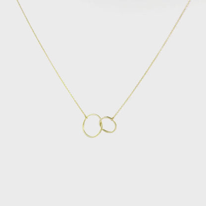Interlocking Circles Necklace